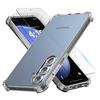 iTech Combo: 2 Screenprotectors & 1 Bumper Hoes voor Samsung Galaxy S23 FE – 3-in-1 Bescherming