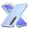 iTech Combo: 2 Screenprotectors & 1 Bumper Hoes voor Samsung Galaxy A36 – 3-in-1 Bescherming