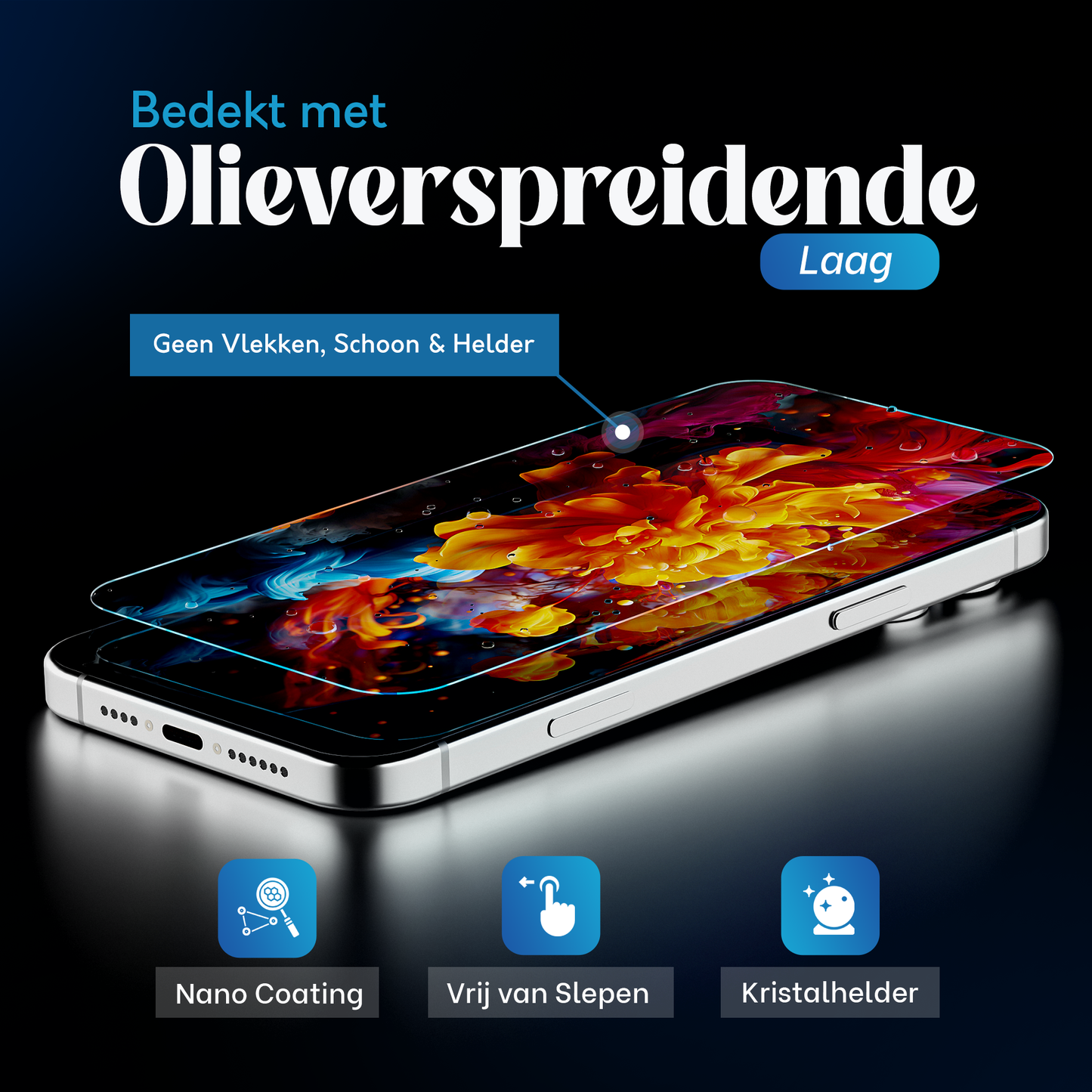 iTech COMBO voor iPhone 13 Mini – Complete 4-in-1 Bescherming