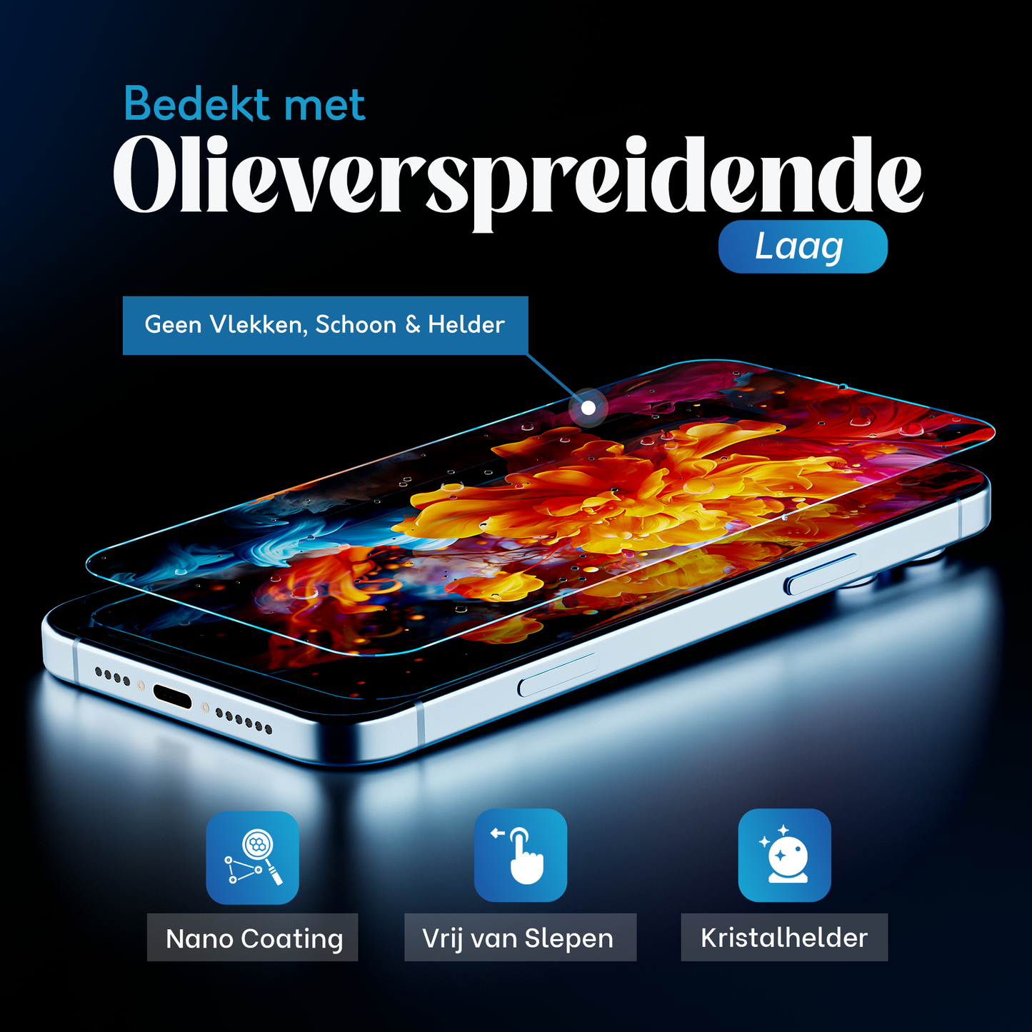 iTech COMBO voor iPhone 15 Plus – Complete 4-in-1 Bescherming