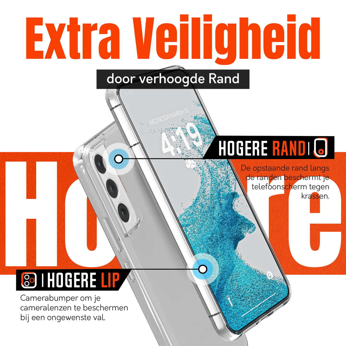 My Case Combo: Transparante Hoes met 2 Screenprotectors voor Samsung Galaxy S22 – Extra Veiligheid - mijnhoesjesMy Case Combo: Transparante Hoes met 2 Screenprotectors voor Samsung Galaxy S22 – Extra Veiligheid