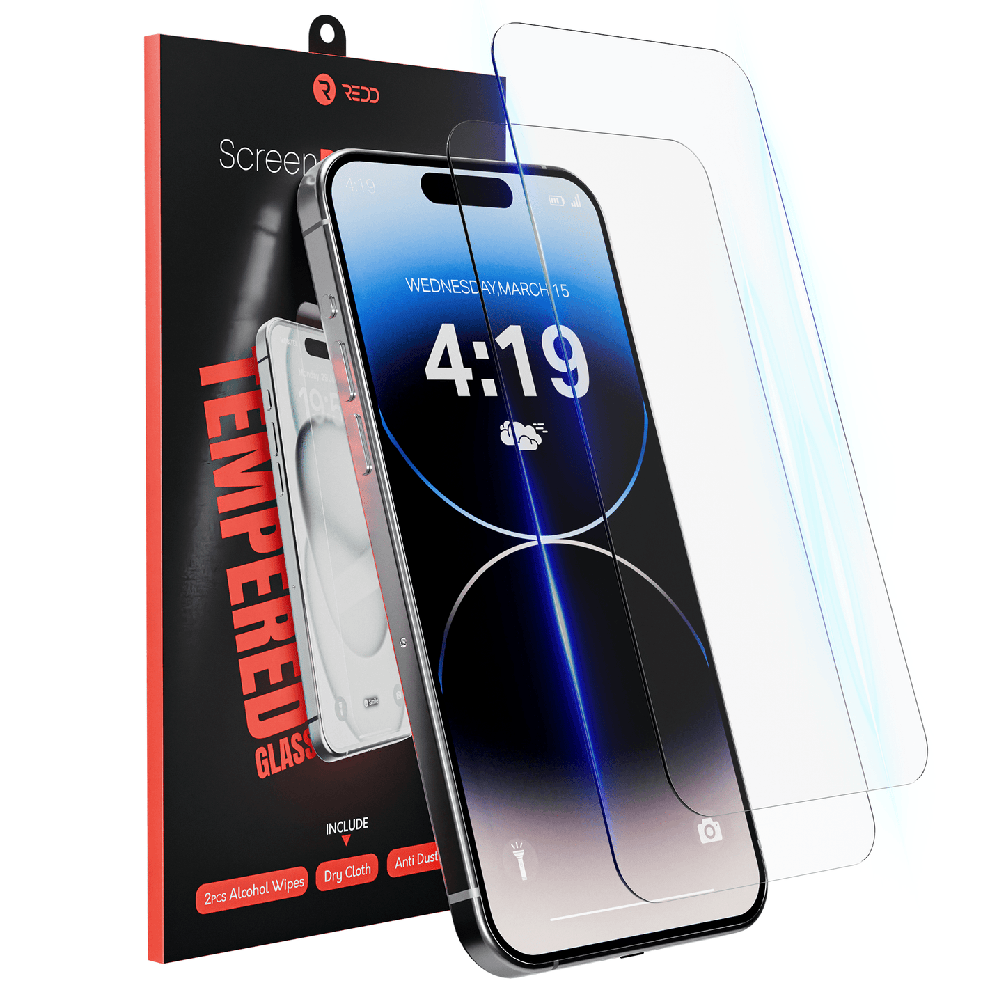 Redd Screenprotector voor iPhone 14 Pro Max - mijnhoesjesRedd Screenprotector voor iPhone 14 Pro Max