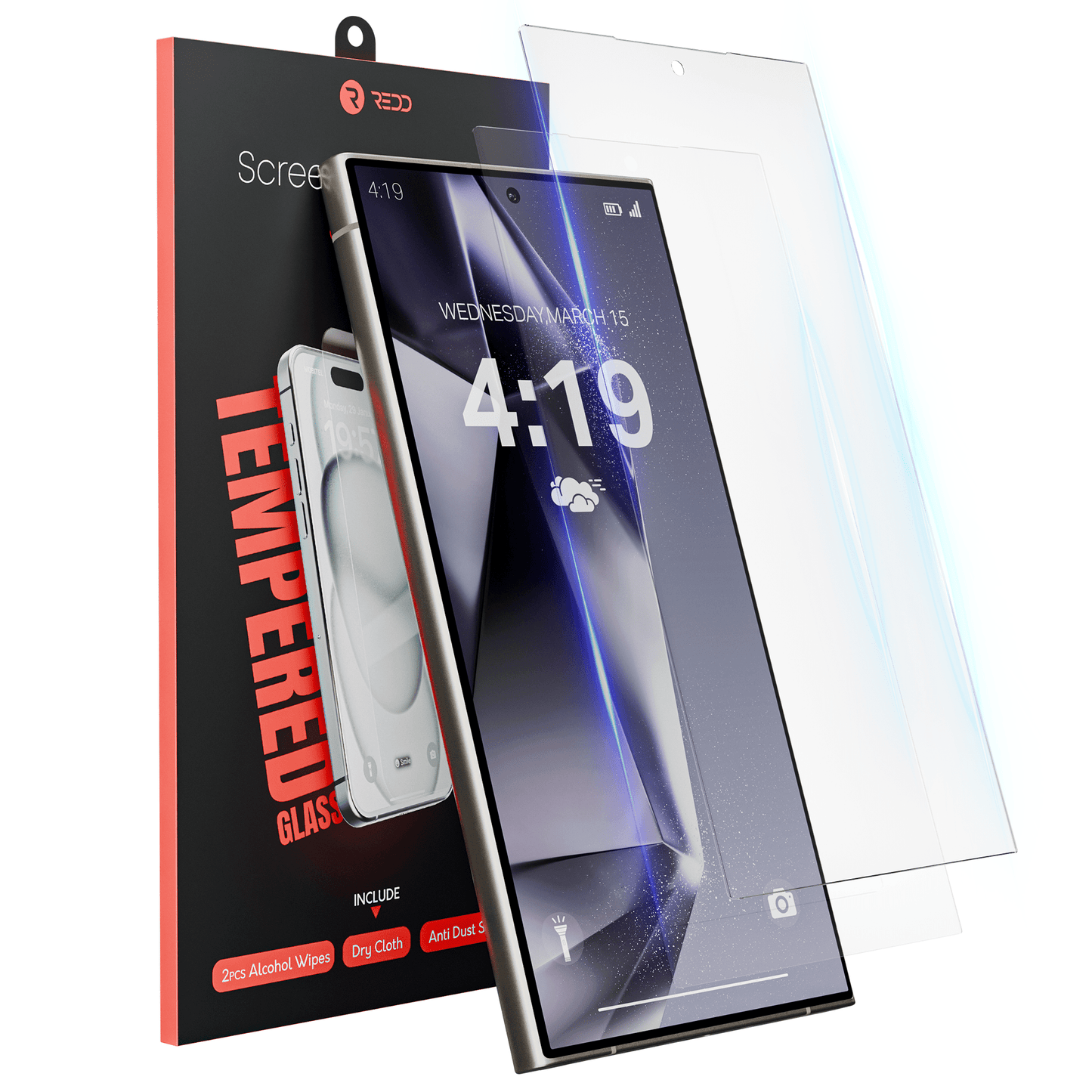 Redd Screenprotector voor Samsung Galaxy S24 Ultra - mijnhoesjesRedd Screenprotector voor Samsung Galaxy S24 Ultra