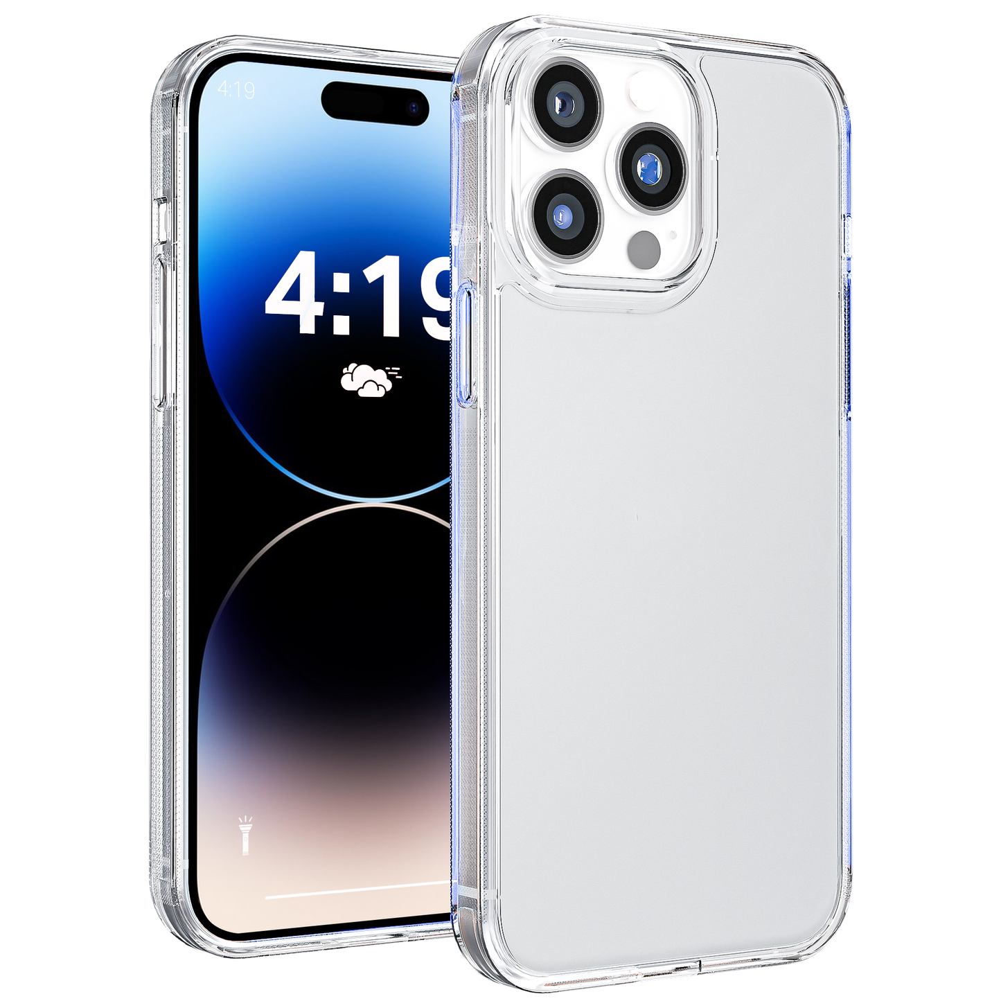 My Case Transparante Hoesje voor Apple iPhone 14 Pro Max – Langdurig Helder