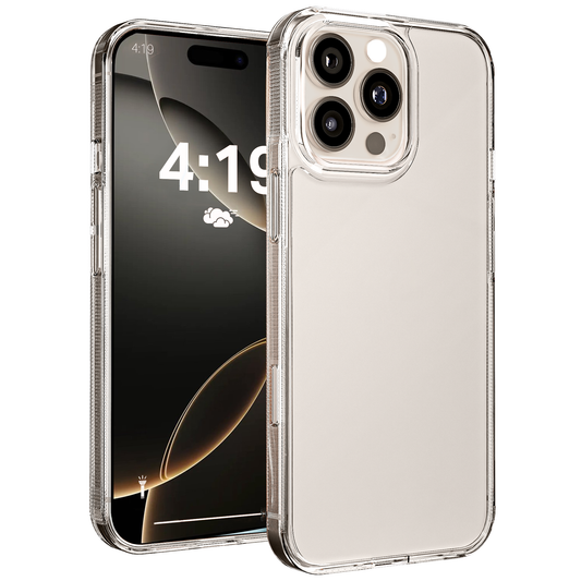 My Case Transparante Hoes voor iPhone 16 Pro – Langdurig Helder