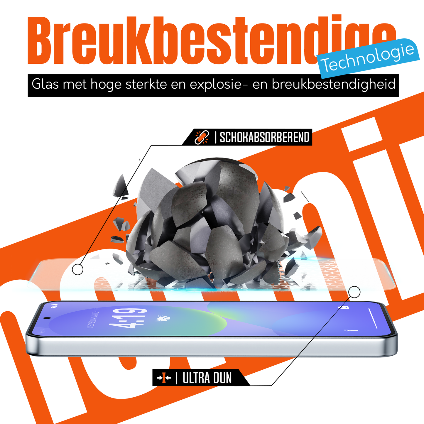 Samsung A36 Screenprotector – 2x Tempered Glass Beschermglas