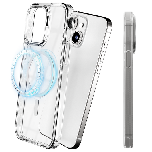 My Case Transparant MagSafe Hoesje voor iPhone 13 mini – Slank, Sterk & MagSafe-Klaar