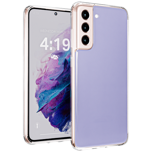 My Case Transparante Hoes voor Samsung Galaxy S21 Plus – Langdurig Helder