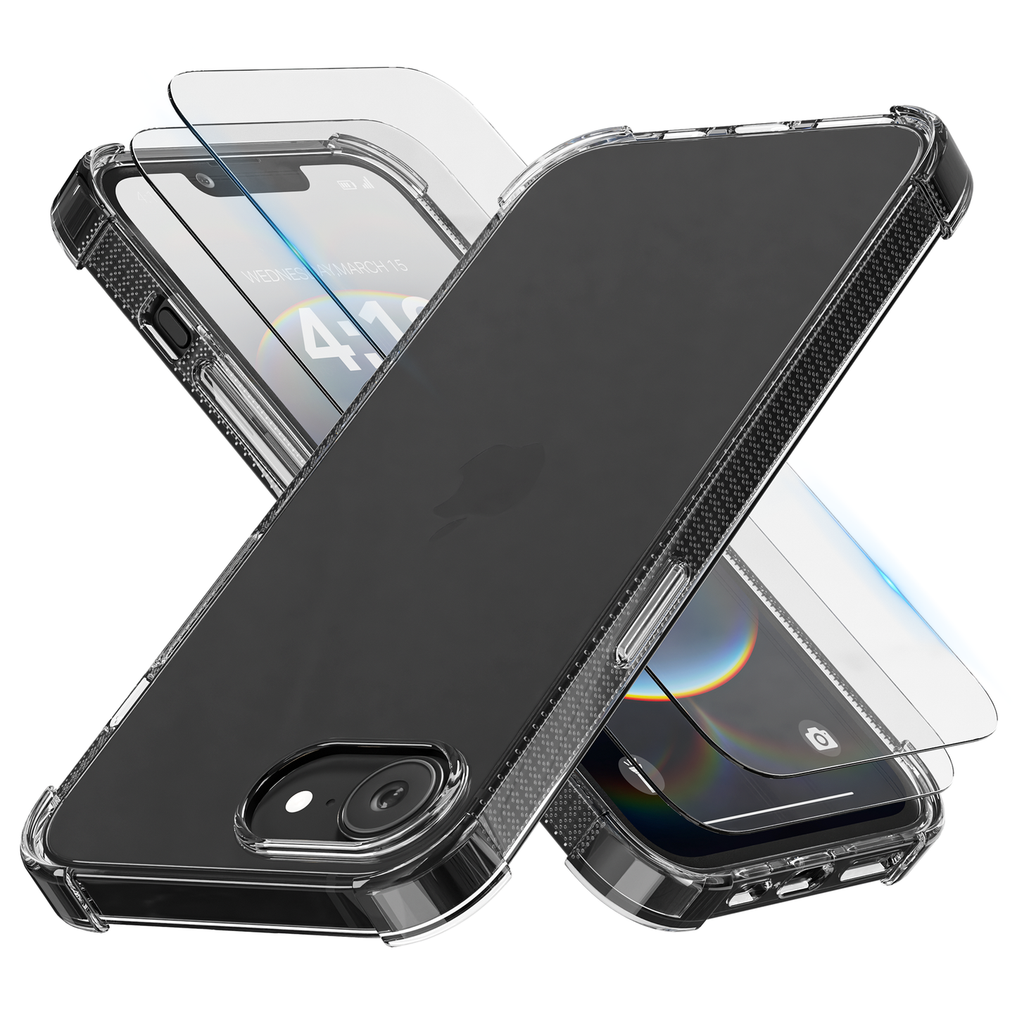 iTech COMBO voor iPhone 16e – Complete 2-in-1 Bescherming