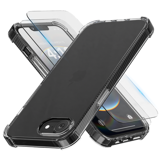 iTech COMBO voor iPhone 16e – Complete 2-in-1 Bescherming