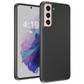 My Case Zwarte Siliconen Hoes voor Samsung Galaxy S21 – Slank Maar Beschermend