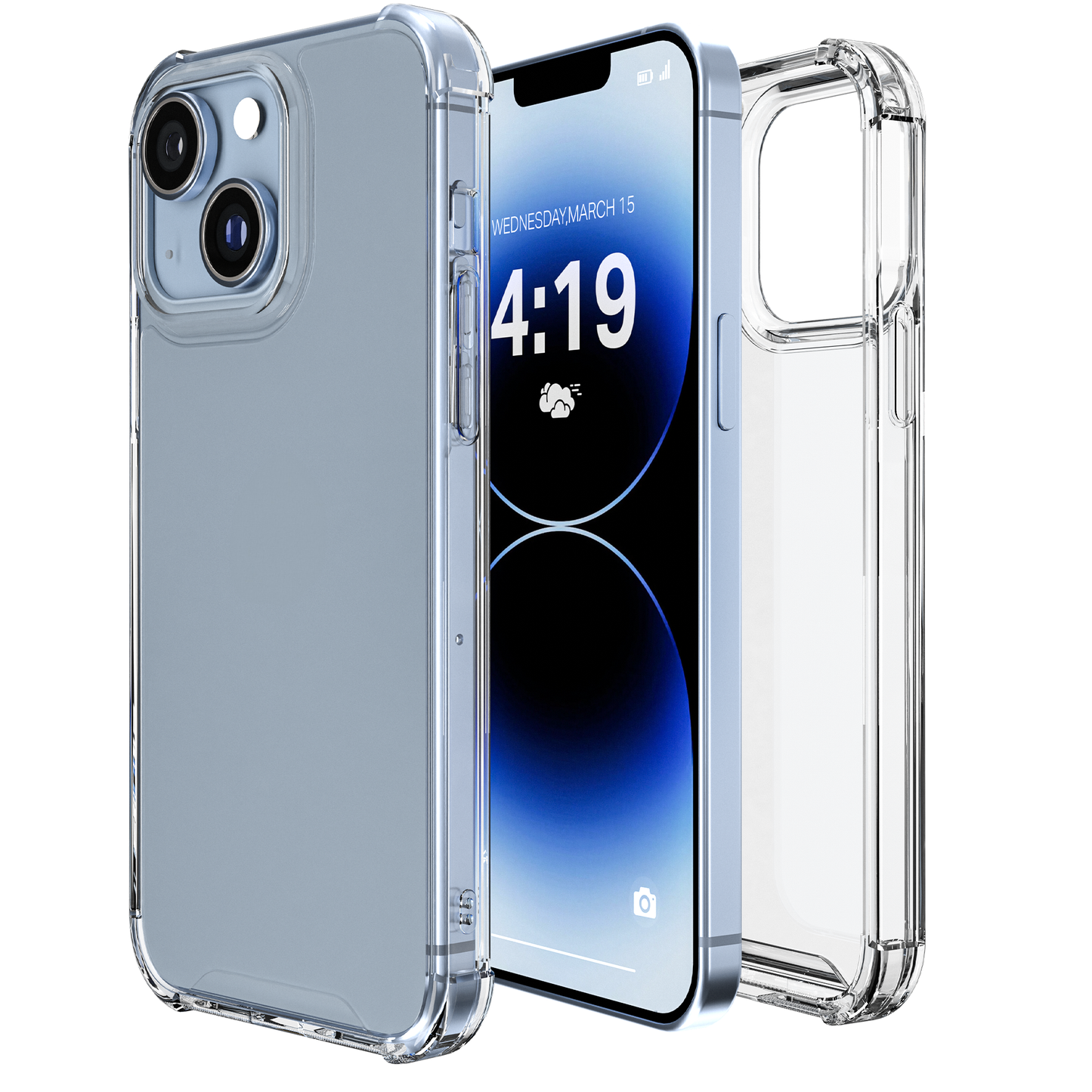 iTech Bumper Hoesje voor iPhone 14 plus – Slank, Schokbestendig & Beschermend