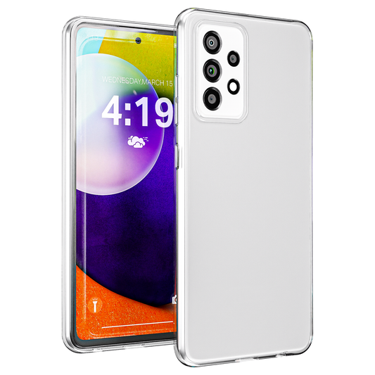 My Case Transparante Hoes voor Samsung Galaxy A52 – Langdurig Helder