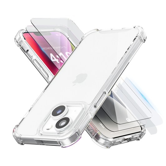 iTech COMBO voor iPhone 14 – Complete 3-in-1 Bescherming