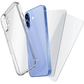 My Case Combo: Transparante Hoes met 2 Screenprotectors voor iPhone 16 plus – Extra Veiligheid