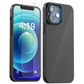 My Case Combo: Zwarte Siliconen Hoes met 2 Screenprotectors voor iPhone 12 mini – Extra Veiligheid