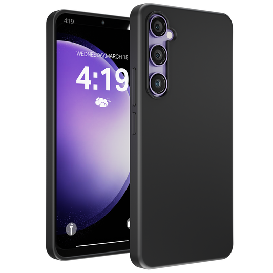 My Case Zwarte Siliconen Hoes voor Samsung Galaxy S23 Plus – Slank Maar Beschermend