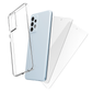 My Case Combo: Transparante Hoes met 2 Screenprotectors voor Samsung Galaxy A53 – Extra Veiligheid
