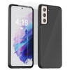 My Case Combo: Zwarte Siliconen Hoes met 2 Screenprotectors voor Samsung Galaxy S21 Plus – Extra Veiligheid