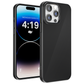 My Case Zwarte Siliconen Hoes voor iPhone 14 Pro – Slank Maar Beschermend
