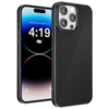 My Case Zwarte Siliconen Hoes voor iPhone 14 Pro – Slank Maar Beschermend