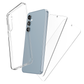 My Case Combo: Transparante Hoes met 2 Screenprotectors voor Samsung Galaxy A35 – Extra Veiligheid