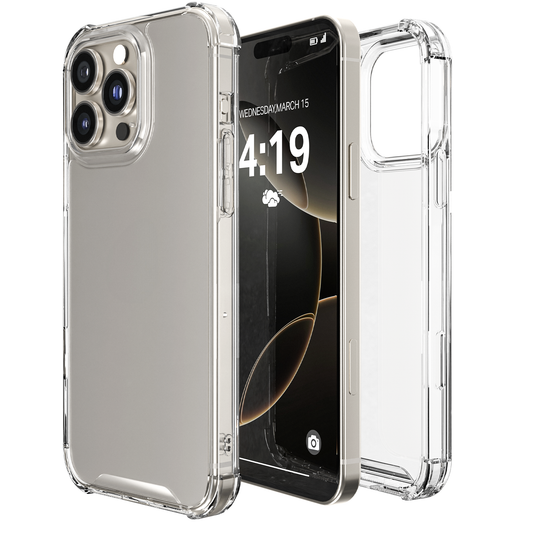 iTech Bumper Hoesje voor iPhone 16 Pro Max – Slank, Schokbestendig & Beschermend