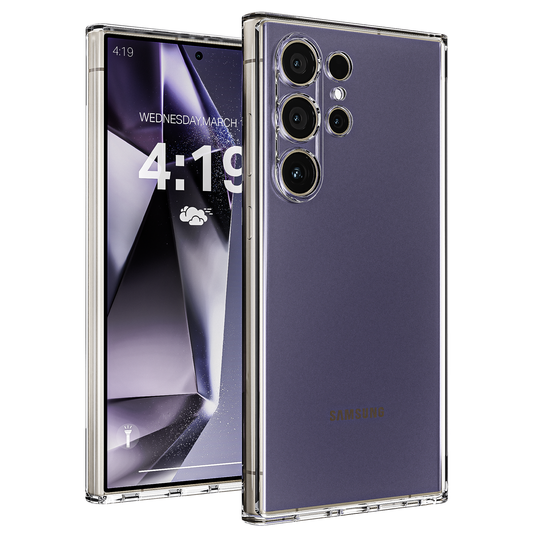 My Case Transparante Hoes voor Samsung Galaxy S24 Ultra – Langdurig Helder