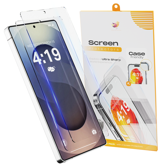 Solutionss4 Screenprotector voor Samsung Galaxy S25 Ultra  – Case Vriendelijk