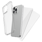 My Case Combo: Transparante Hoes met 2 Screenprotectors voor iPhone 14 Pro Max – Extra Veiligheid