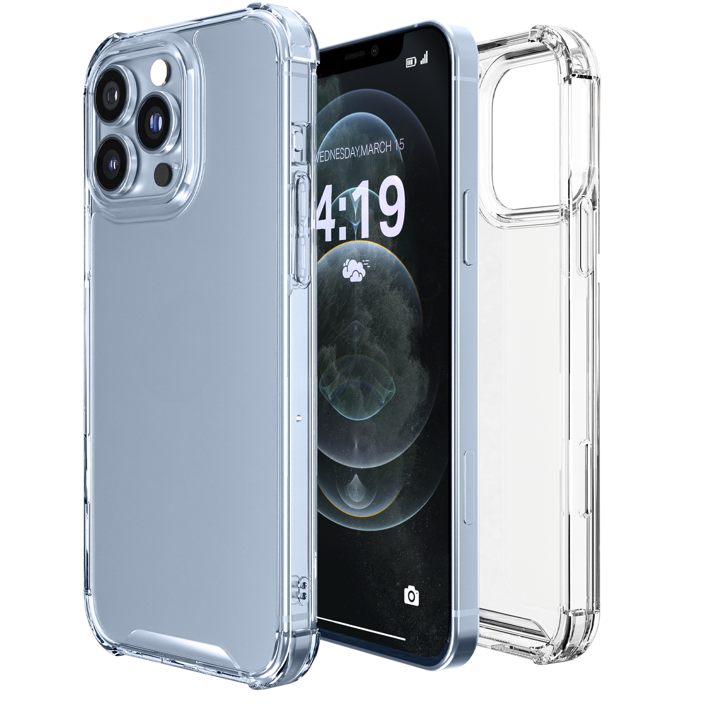 iTech Bumper Hoesje voor iPhone 12 Pro Max – Slank, Schokbestendig & Beschermend