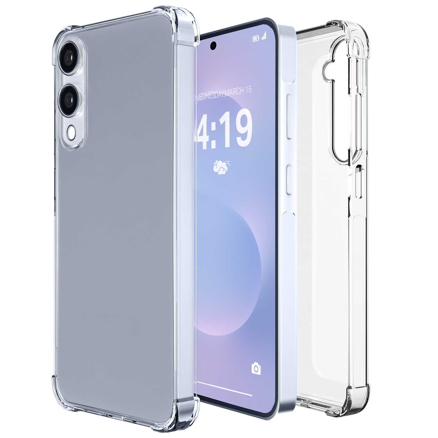iTech Bumper Hoesje voor Samsung Galaxy S25 Edge – Slank, Schokbestendig & Beschermend