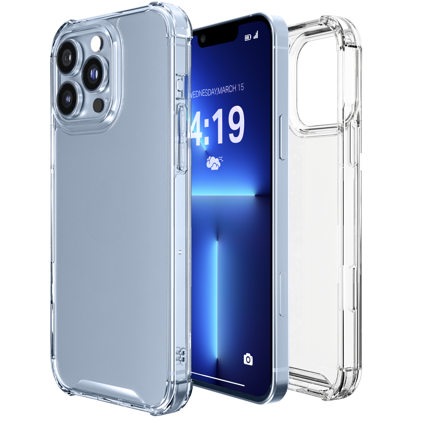 iTech Bumper Hoesje voor iPhone 13 Pro Max – Slank, Schokbestendig & Beschermend