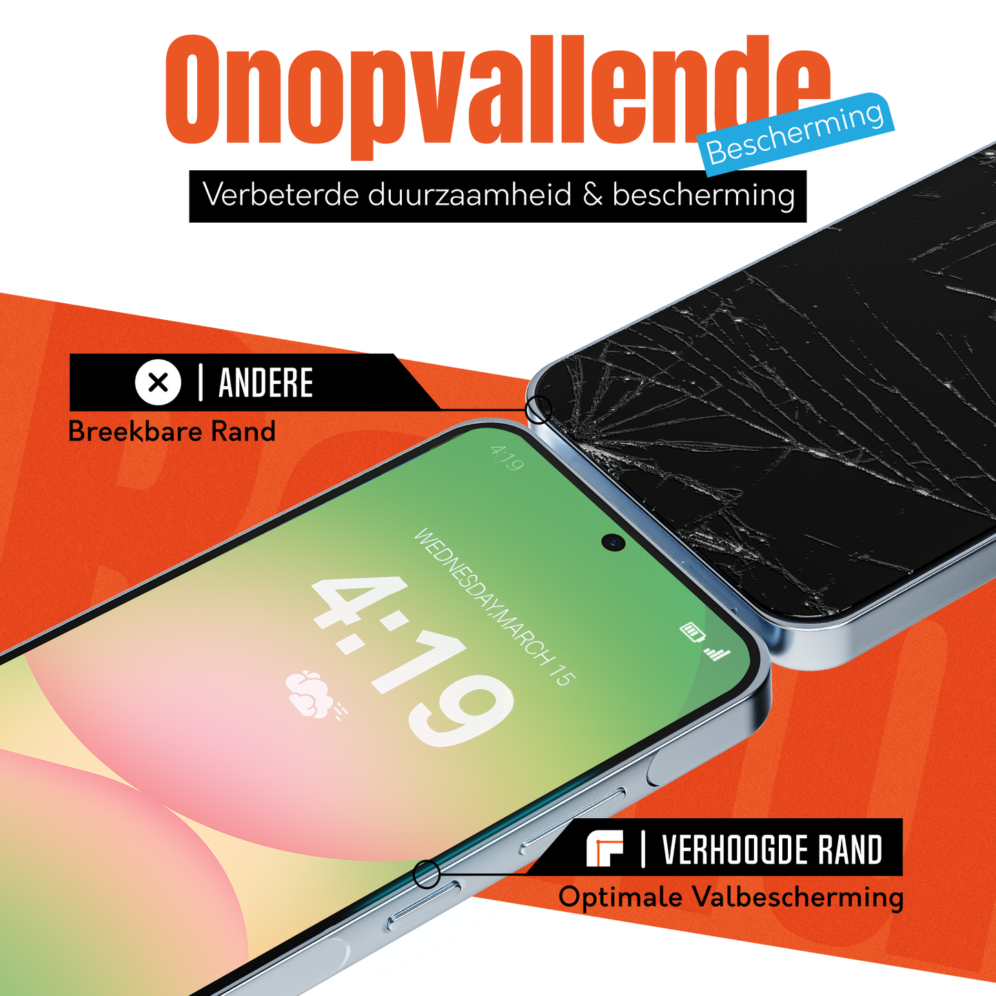 Samsung A56 Screenprotector – 2x Tempered Glass Beschermglas