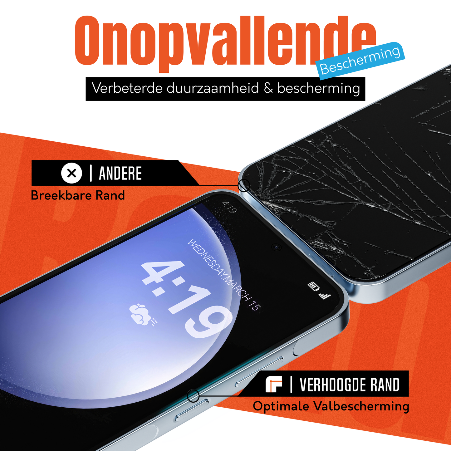 My Case 9H Gehard Glas Screenprotector voor Samsung Galaxy S23 FE
