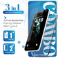 My Case Combo: Transparante Hoes met 2 Screenprotectors voor iPhone 11 Pro Max – Extra Veiligheid