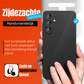 Samsung A56 Hoesje Zwart - 2x Screenprotector – Anti-Shock Case + Beschermglas