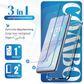 iTech Combo: 2 Screenprotectors & 1 Bumper Hoes voor Samsung Galaxy A53 – 3-in-1 Bescherming