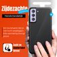 My Case Combo: Zwarte Siliconen Hoes met 2 Screenprotectors voor Samsung Galaxy S21 FE – Extra Veiligheid