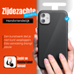 My Case Combo: Zwarte Siliconen Hoes met 2 Screenprotectors voor iPhone 11 – Extra Veiligheid