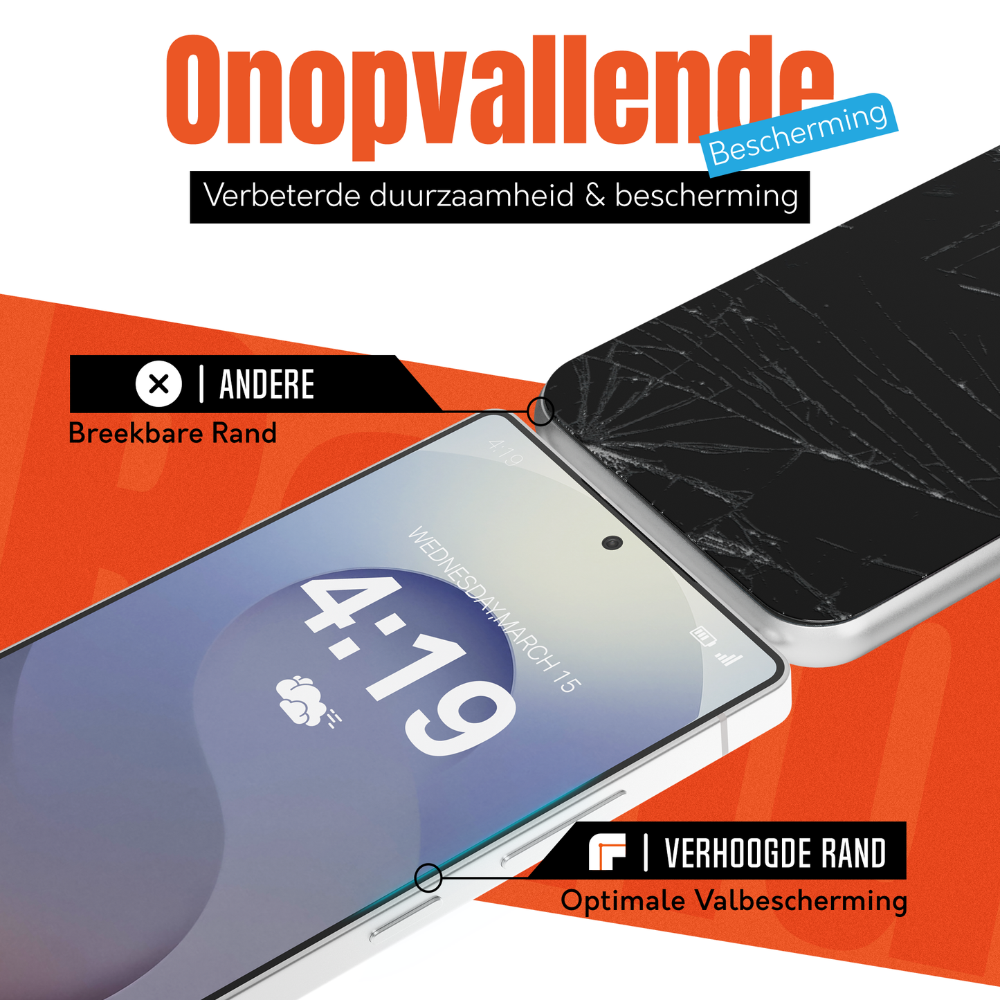 My Case 9H Gehard Glas Screenprotector voor Samsung Galaxy S25 Ultra