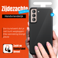 My Case Combo: Zwarte Siliconen Hoes met 2 Screenprotectors voor Samsung Galaxy S21 Plus – Extra Veiligheid