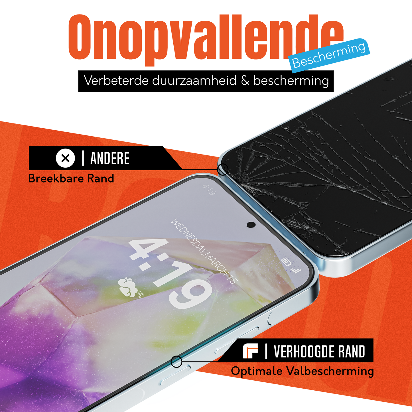 My Case 9H Gehard Glas Screenprotector voor Samsung Galaxy A35