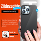 My Case Combo: Zwarte Siliconen Hoes met 2 Screenprotectors voor iPhone 13 Pro Max – Extra Veiligheid