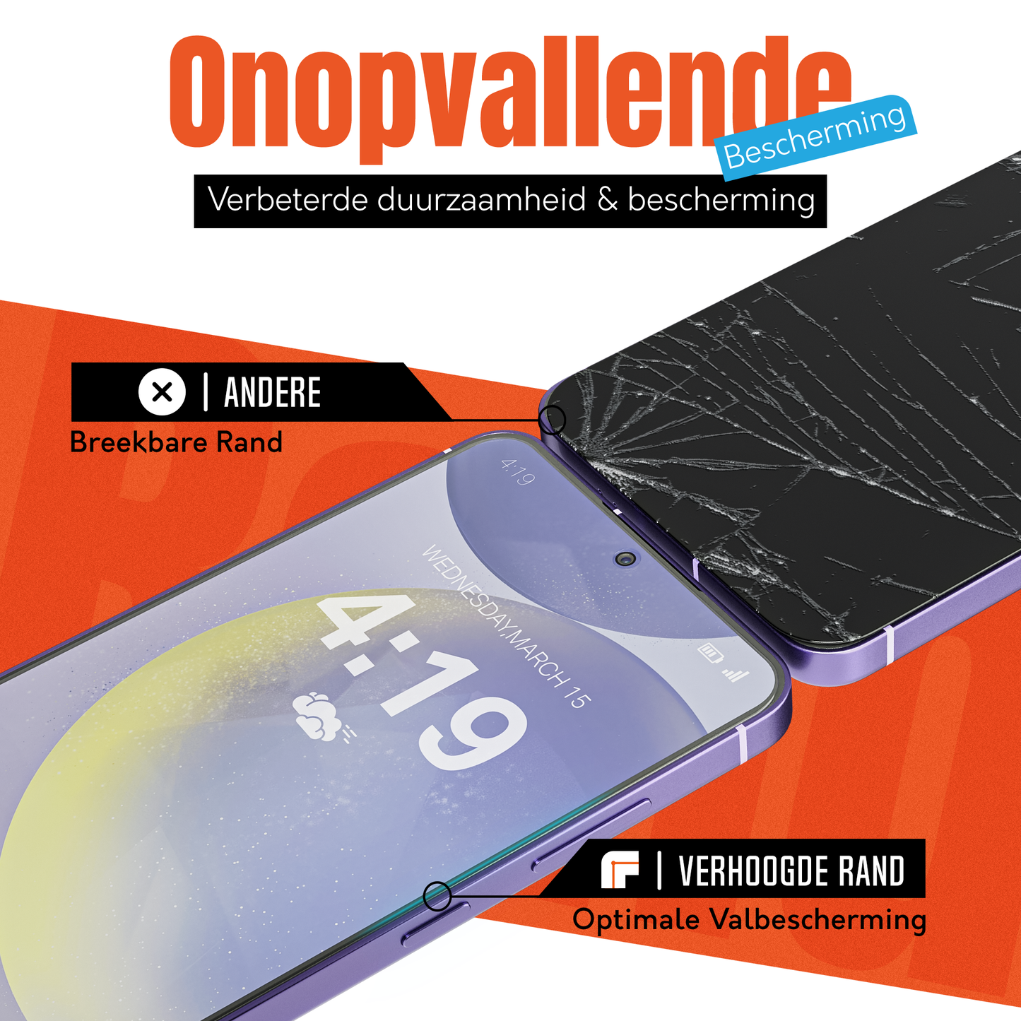 My Case 9H Gehard Glas Screenprotector voor Samsung Galaxy S24 Plus