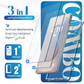 iTech Combo: 2 Screenprotectors & 1 Bumper Hoes voor Samsung Galaxy S25 Ultra – 3-in-1 Bescherming