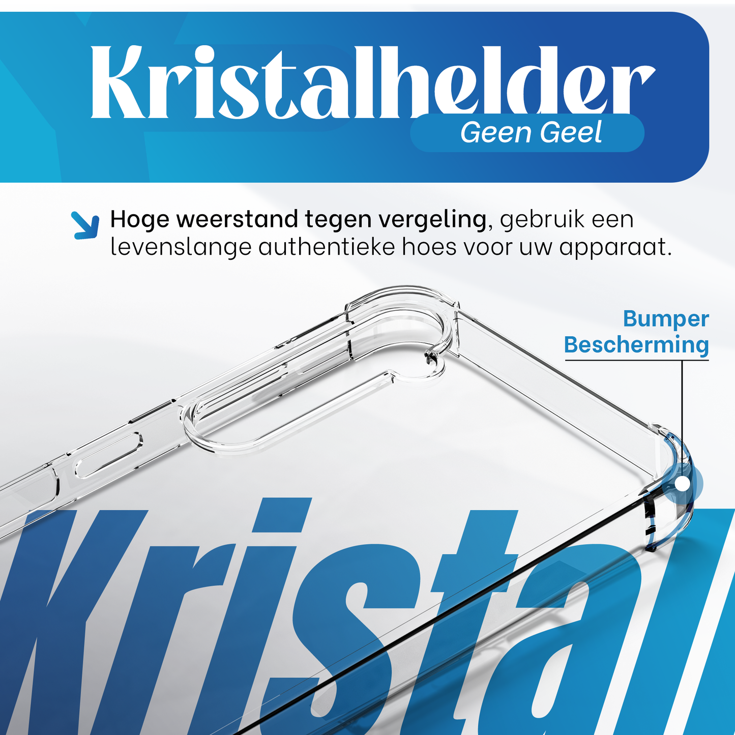 iTech Bumper Hoesje voor Samsung Galaxy S24/S25 – Slank, Schokbestendig & Beschermend