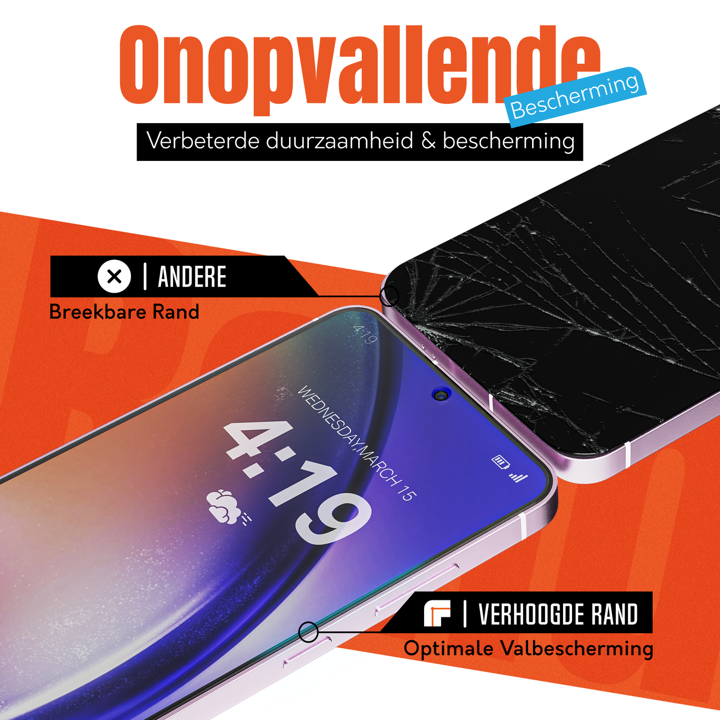 My Case 9H Gehard Glas Screenprotector voor Samsung Galaxy S23 Plus