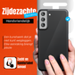 My Case Combo: Zwarte Siliconen Hoes met 2 Screenprotectors voor Samsung Galaxy S22 Plus – Extra Veiligheid