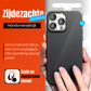 My Case Combo: Zwarte Siliconen Hoes met 2 Screenprotectors voor iPhone 15 Pro – Extra Veiligheid